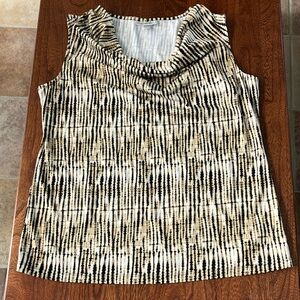 Striped Sleeveless Top